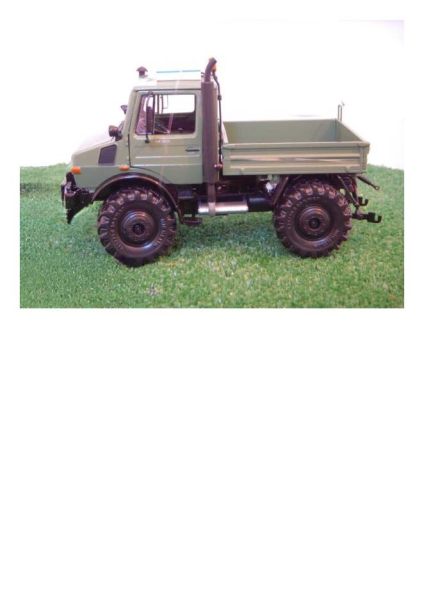 SCH7611 - UNIMOG 166 avec pneus agricoles - 1
