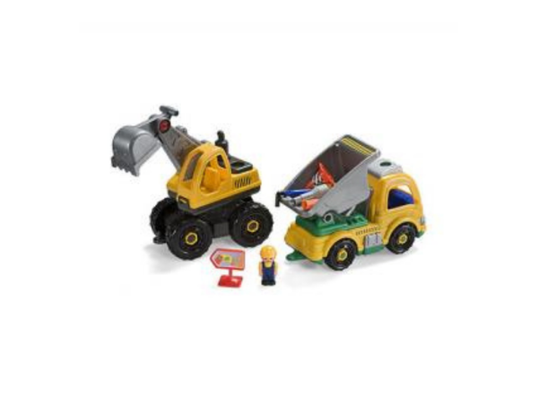 MOT13365 - Coffret Pelle et Camion avec Personnage et Accessoires - 1