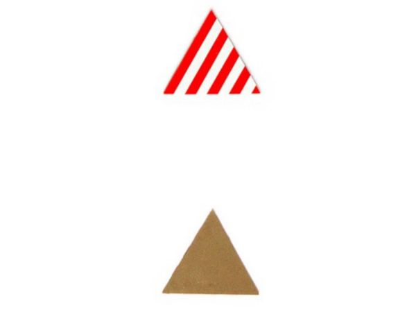 PMAA-208 - Panneau Gabarit triangulaire 19 x 16.5 mm - 1