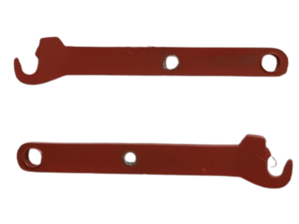 PMAR-51-RP81R - Set de 2 Bras de relevage Rouge pour RENAULT Réplicagri - 1
