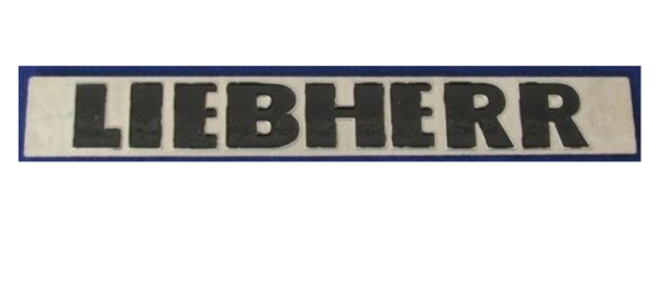 YCC667 - 6 Logo pour grue LIEBHERR LR1750 - 1