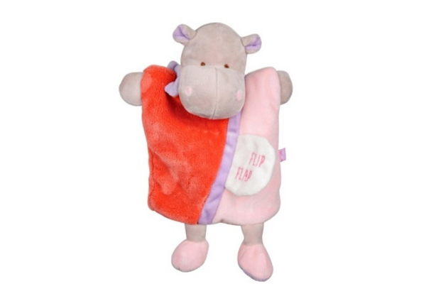 DC2784HIPPO - Marionnette hippopotame Petit secret 25 cm - 1