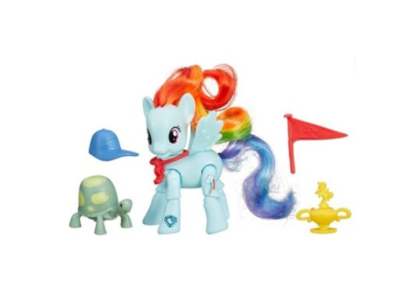 HASB5676 - Figurine My little pony Rainbow Dash - Le coup gagnant - 1
