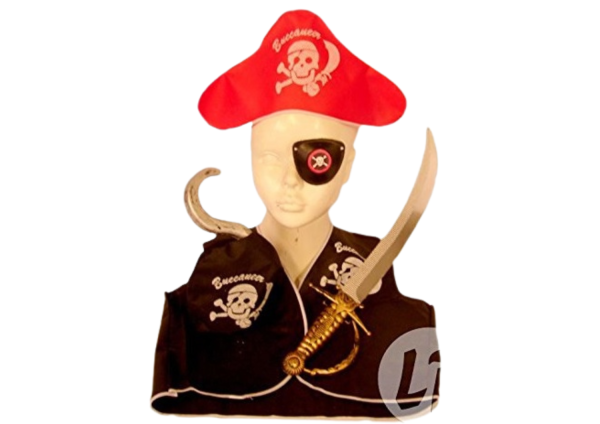 LPE50032 - Kit de pirate chapeau et accessoires - 1