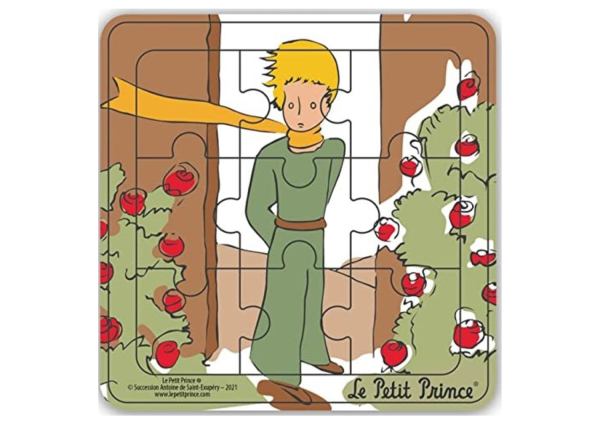 MGM865007-D - Puzzle cadre en bois 9 Pièces LE PETIT PRINCE de face - 1