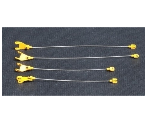 YCC783C-2 - Câbles métallique de flèche pour LG 1550 Jaune RAL1007 - 1