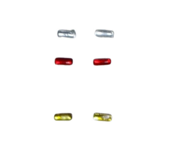 ART04370B - 2 Pastilles De Phare Rectangle blanc 1x3mm - 1