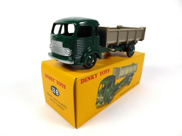 DIN33B - SIMCA cargo benne basculante 4x2 vert et argent - 1