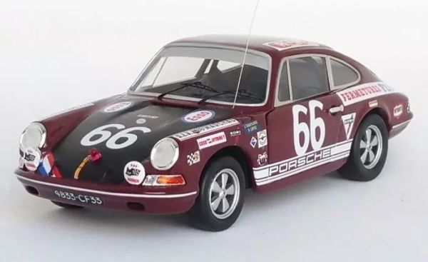 TRODSN134 - PORSCHE 911T #66 24h du Mans 1969 J.EGRETEAUD / R.LOPEZ - Limitée à 150ex. - 1