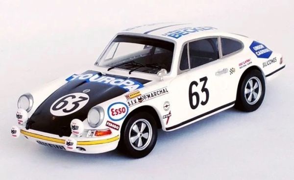 TRODSN140 - PORSCHE 911T/R #63 24h du Mans 1969 R.MAZZIA / P.MAUROY - Limitée à 150ex. - 1