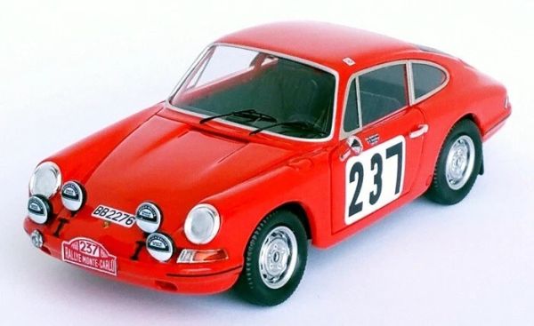 TRODSN182 - PORSCHE 911 T #237 Rallye de Monte Carlo 1968 A.ANDERSSON / S-O.SVEDBERG - Limitée à 150ex. - 1