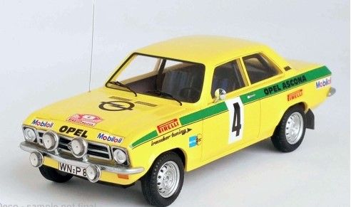 TRODSN44 - OPEL Asconda A #4 1er au rallye Rüsselsheim 1973 W.RÖHRL / J.BERGER – Limitée à 150 ex. - 1