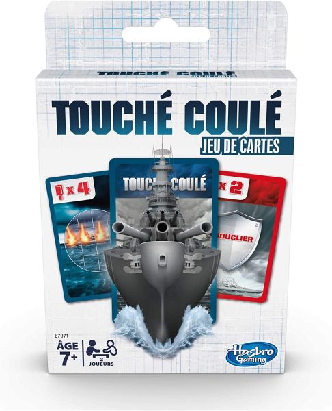 HASE7971 - Jeu de cartes – Touché Coulé | dés 7 ans - 1