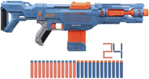 HASE9533 - NERF Elite 2.0 Echo CS-10 avec 24 Fléchettes - 1