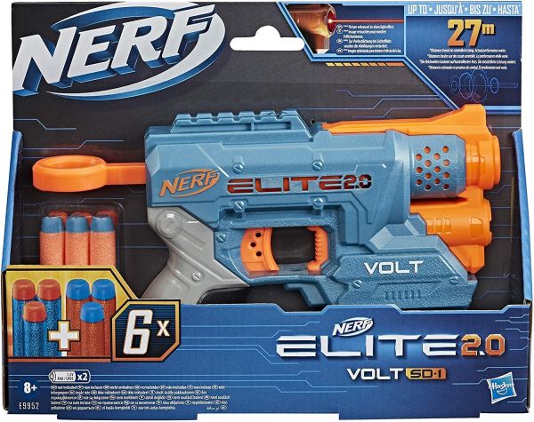 HASE9952 - Pistolet NERF Elite 2.0 volt SD-1 avec faisceau lumineux et fléchettes - 1