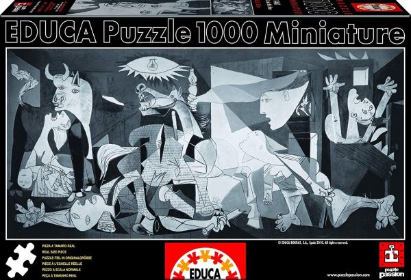 EDU14460 - Puzzle 1000 Pièces GUERNICA de Pablo PICASSO - 1