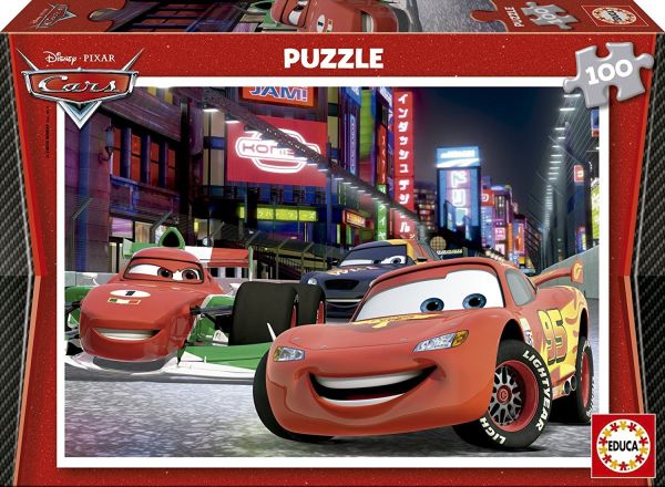 EDU14940 - Puzzle 100 Pièces DISNEY - Cars 2 - 1