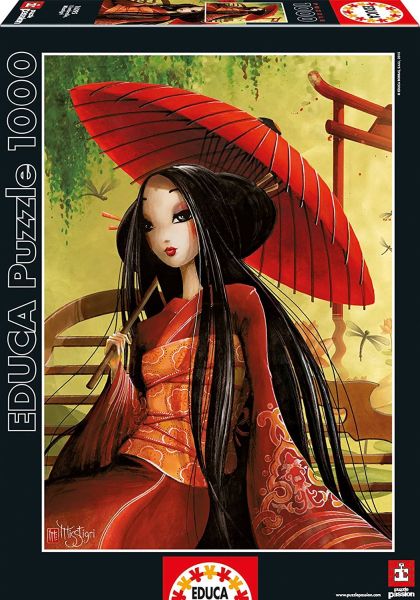 EDU16295 - Puzzle 1000 Pièces L'ombrelle Misstigri 48 x 68 cm - 1