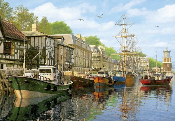 EDU16313 - Puzzle 2000 Pièces Bateau 96 x 68 cm - 1