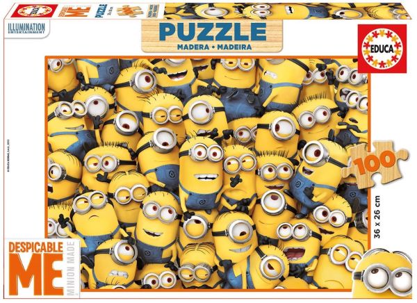 EDU16528 - Puzzle 100 Pièces MINIONS 36 x 26 cm - 1