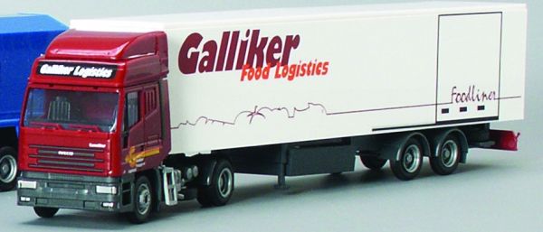 AWM70942 - IVECO Eurostar avec remorque frigorifique 2 essieux 