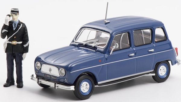 ELI101579 - RENAULT 4L 1969 Gendarmerie Française avec figurine incluse - 1