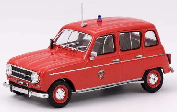 ELI101580 - RENAULT 4L BSPP 1970 pompier français - 1