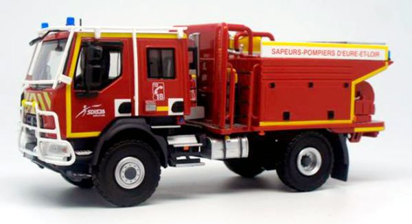 ELI115520 - RENAULT D14 4x4 CCFM SDIS 28 pompier d'Eure et Loire limité à 500 exemplaires - 1