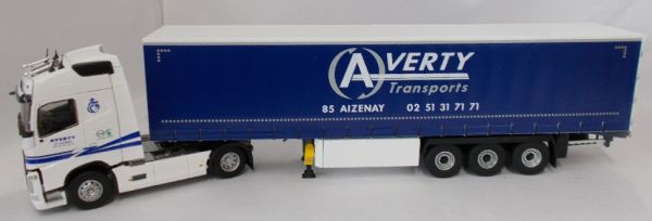 ELI116054 - VOLVO FH4 Tautliner 4x2 avec semi transport Avarty - 1