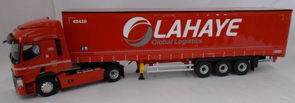 ELI116065 - RENAULT TRUCKS Tautliner 4x2 avec semi transport Lahaye Global - 1