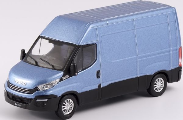 ELI116102 - IVECO Daily HI Matic E6 utilitaire bleu - 1