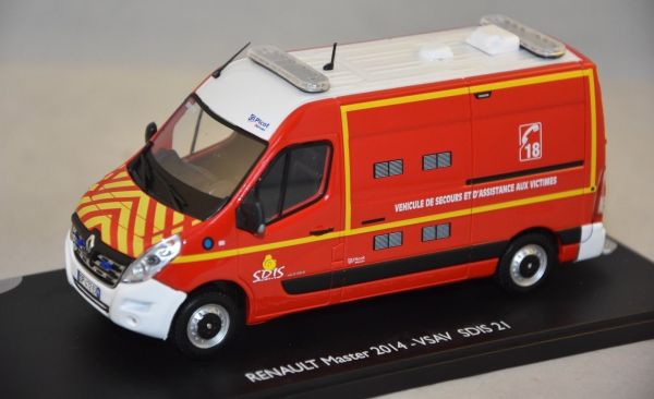 ELI116192 - RENAULT Master III 2014 Pompier VSAV SDIS 21 - 1