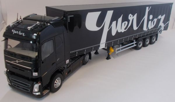 ELI116239 - VOLVO FH 4 Globetrotter 4x2 et remorque Tautliner Transports QUERLIOZ - 1