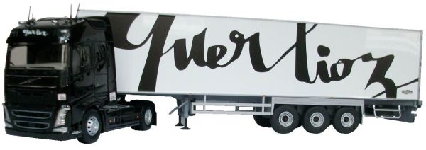 ELI116240 - VOLVO FH4 Globetrotter 4x2 avec semi frigo 3 essieux CHERREAU Querlioz - 1