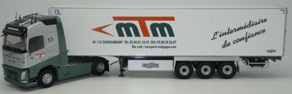 ELI116600 - VOLVO FH4 500 4x2 et remorque frigo Chereau Transport Mtm - 1