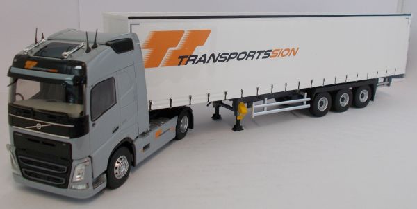 ELI116692 - VOLVO FH4 500 Globetrotter 4x2 et remorque transports Sion - 1