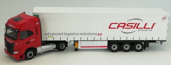 ELI116733 - IVECO S-Way 4x2 et remorque Tautliner Transports CASILLI - 1