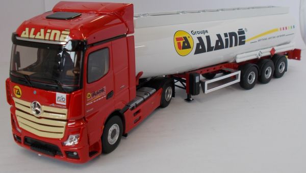 ELI116739 - MERCEDES BENZ Actros 5 1848 4x2 et remorque citerne hydrocarbure Transports Alainé - 1