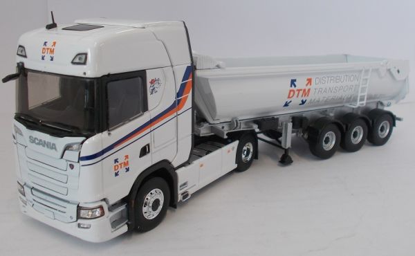 ELI116788 - SCANIA S730 V8 4x2 et remorque benne DTM - 1