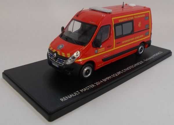 ELI116792 - RENAULT Master 2014 pompier BMPM Equipe Cynotechnique Marins Pompier De Marseilles limité à 312 exemplaires - 1