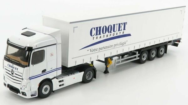 ELI116857 - MERCEDES BENZ Actros 5 4x2 et remorque Tautliner Transports CHOQUET - 1