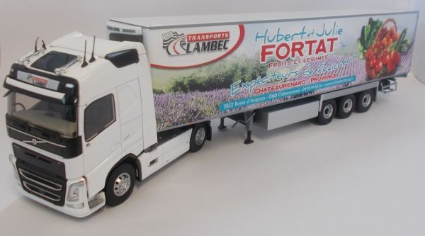 ELI116957 - VOLVO FH4 540 4x2 et remorque frigo Chereau Transports LAMBEC Hubert et Julie Fortat Fruits et Légumes - 1