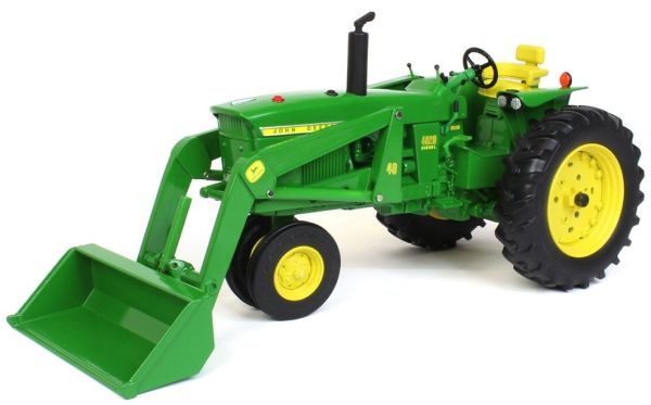 ERT45724 - JOHN DEERE 4020 diesel row crop avec chargeur - 1