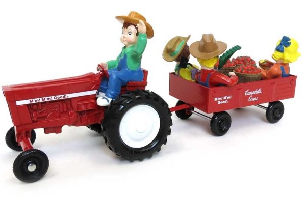 ERT50834 - INTERNATIONAL avec remorque et personnages - 1