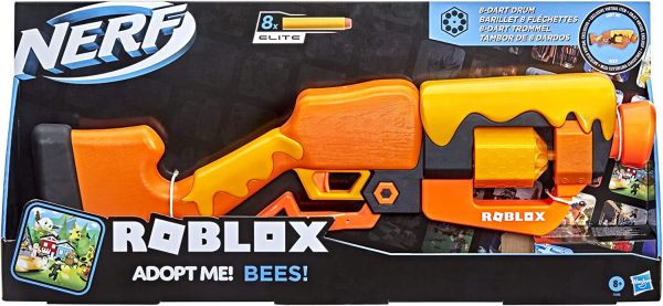 HASF2486 - NERF ROBLOX 8 fléchettes avec mécanisme à levier - 1