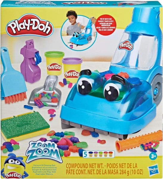 HASF3642 - Aspirateur et accessoires PLAY-DOH avec 5 pots - 1