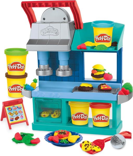 HASF8107 - Le resto des petits cuistots avec 5 pots PLAY-DOH Kitchen créations - 1