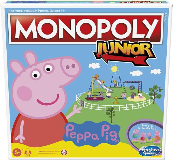 HASF1656 - MONOPOLY Junior Peppa Pig - 1