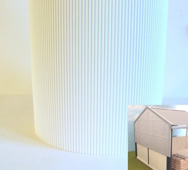 FB036D - Carton ondulé Blanc - 50 x 70 cm - 1