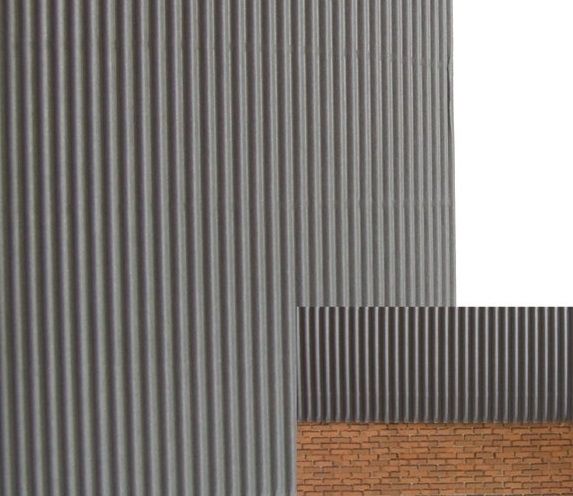 FB036E - Carton ondulé Gris - 50 x 70 cm - 1